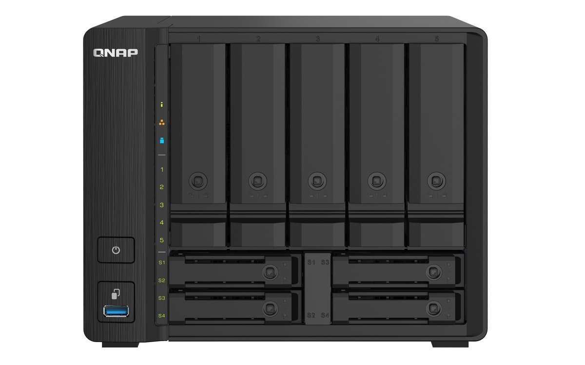 QNAP TS-932PX - NAS - Tower - Annapurna Labs - Alpine AL-324 - Nero