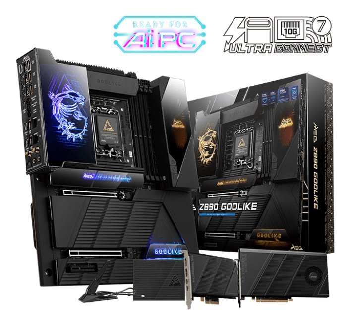 MSI MEG Z890 GODLIKE, Intel Z890 Motherboard, DDR5 - Socket 1851