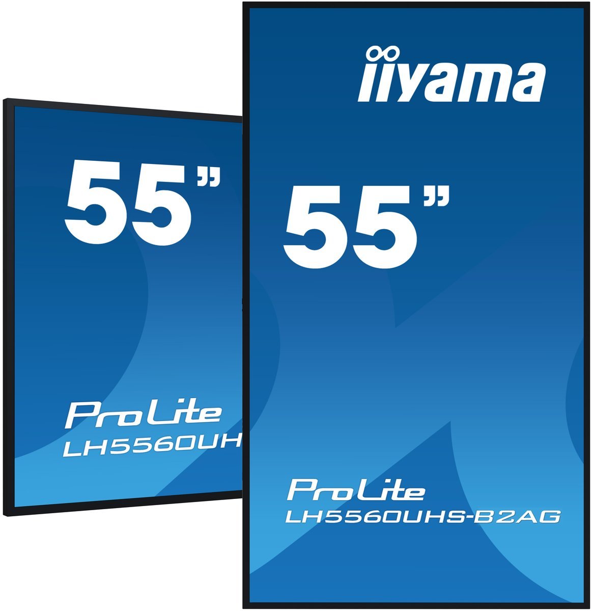 iiyama LH5560UHS-B2AG, Pannello A digitale, 138,7 cm (54.6?), LED, 3840 x 2160 Pixel, Wi-Fi, 24/7