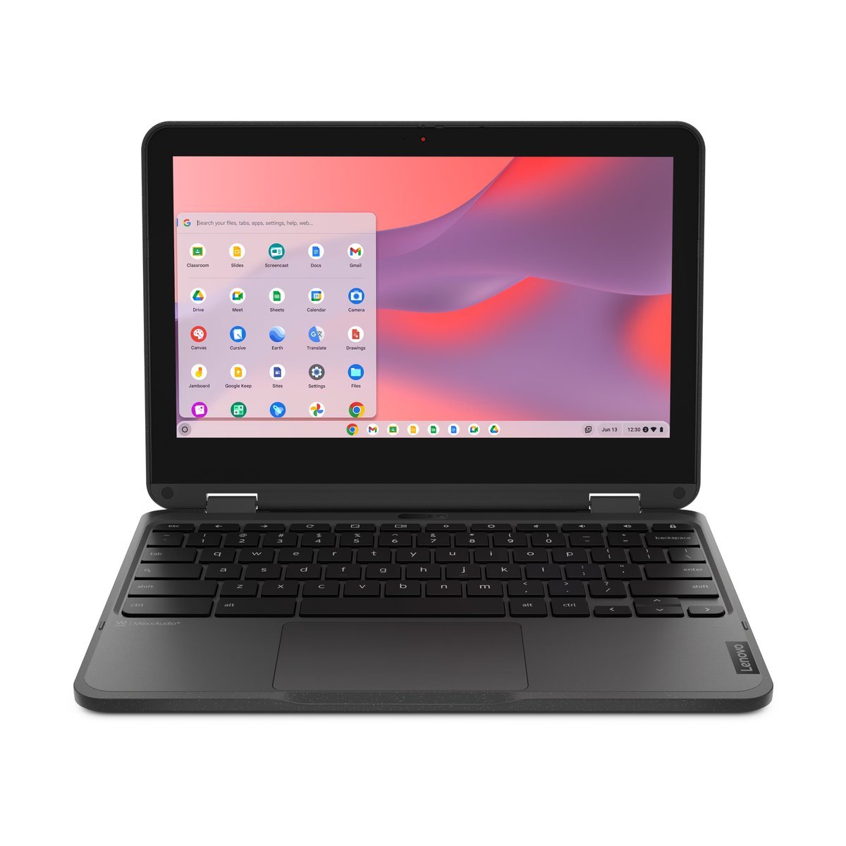 Lenovo 500e Chromebook Gen 4s Intel® N N100 29,5 cm (11.6") Touch screen HD 8 GB LPDDR5-SDRAM 64 GB eMMC Wi-Fi 6E (802.11ax) ChromeOS Francese Grigio
