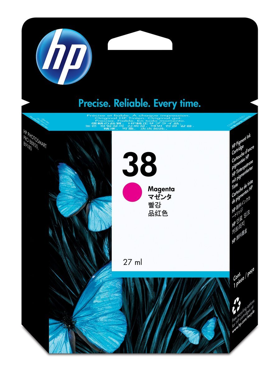 HP 38 cartuccia d\'inchiostro 1 pz Originale Resa standard Magenta
