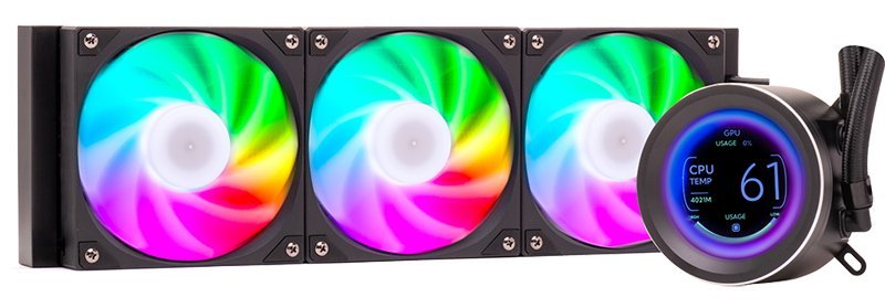 VENTOLA DISSIPATORE A LIQUIDO ARCTIC SPHERE LCD 360 - 360MM (ITLCASL360) UNIVERSALE