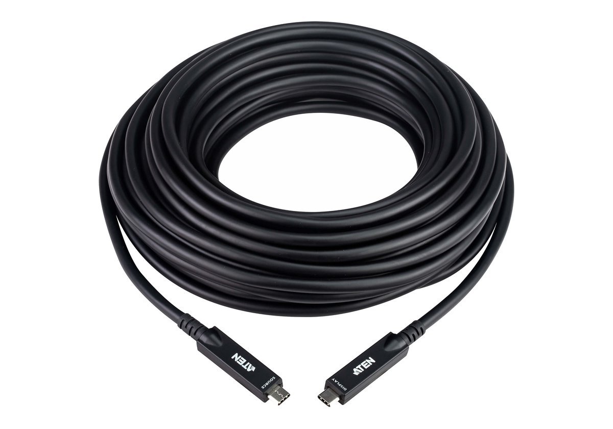 Aten UE3415F-AT 15 m USB3.2 Gen2 Type-C Full Functional Active Ottico Cavo