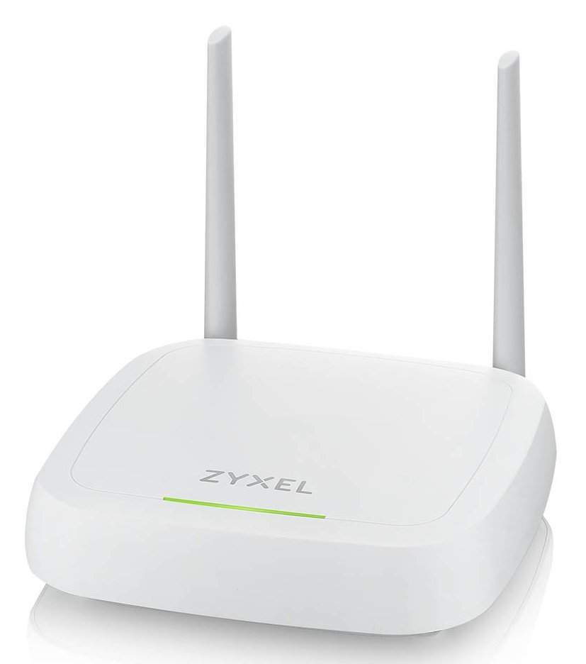 ZYXEL NWA30BE-EU0102F NEBULAFLEX ACCESS POINT WIRELESS WI-FI 7 DUAL RADIO 2X2 802.11A/B/G/N/AC/AX/BE 5.1GBPS 1 PORTA LAN 2.5GbE GESTITO DA CLOUD DESKTOP BIANCO