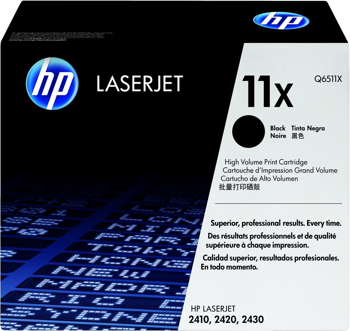 HP 11X cartuccia toner 1 pezzo(i) Originale Nero