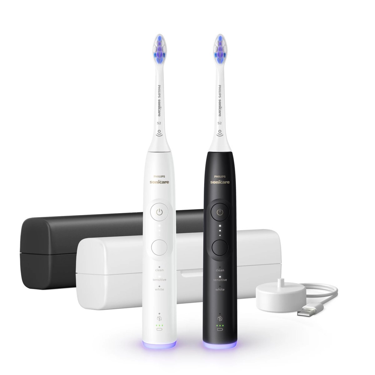 SPAZZOLINO DA DENTI ELETTRICO CON HX7419/01 SONICARE 6500 KIT 2PCS