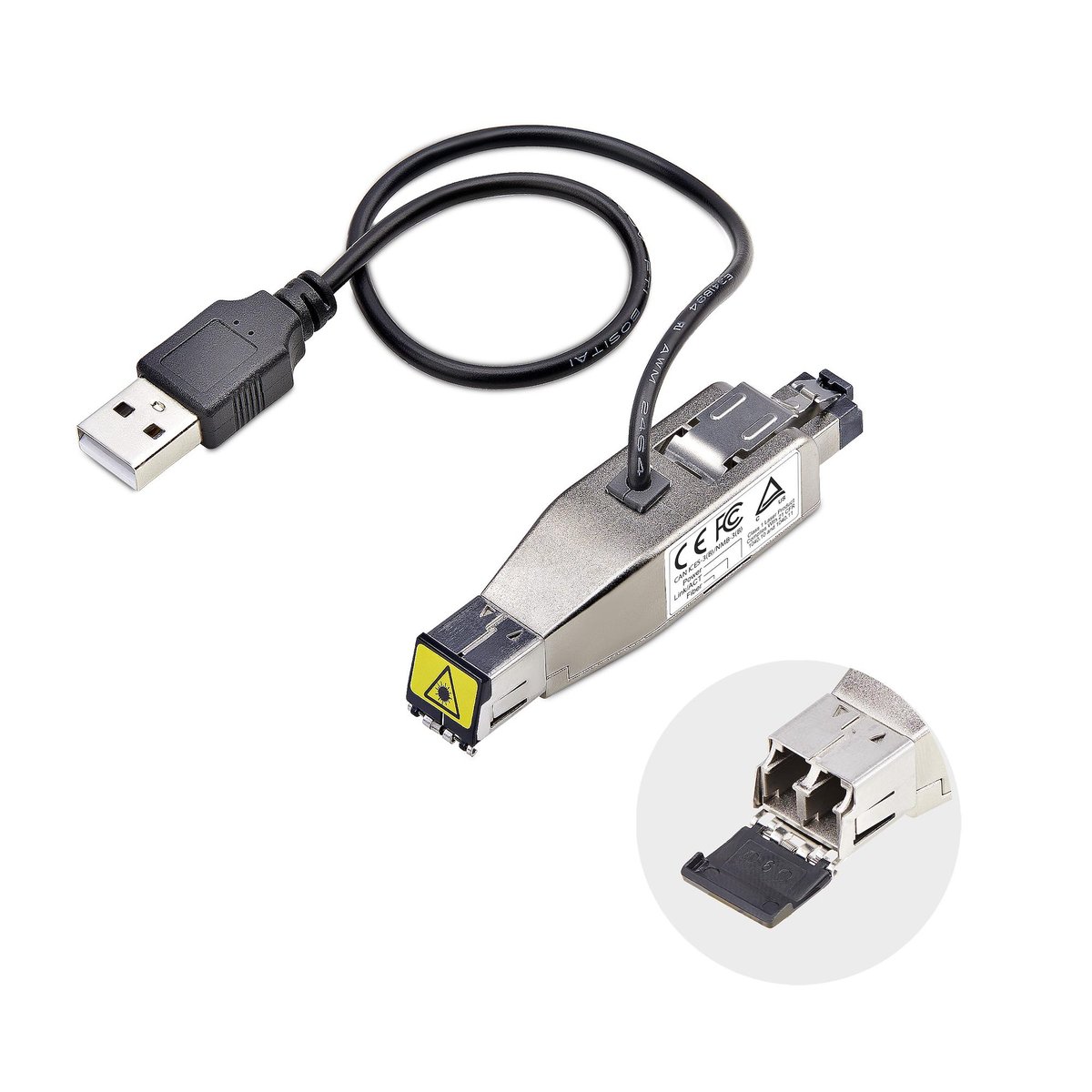 STARTECH CONVERTITORE DA FIBRA A RJ45
