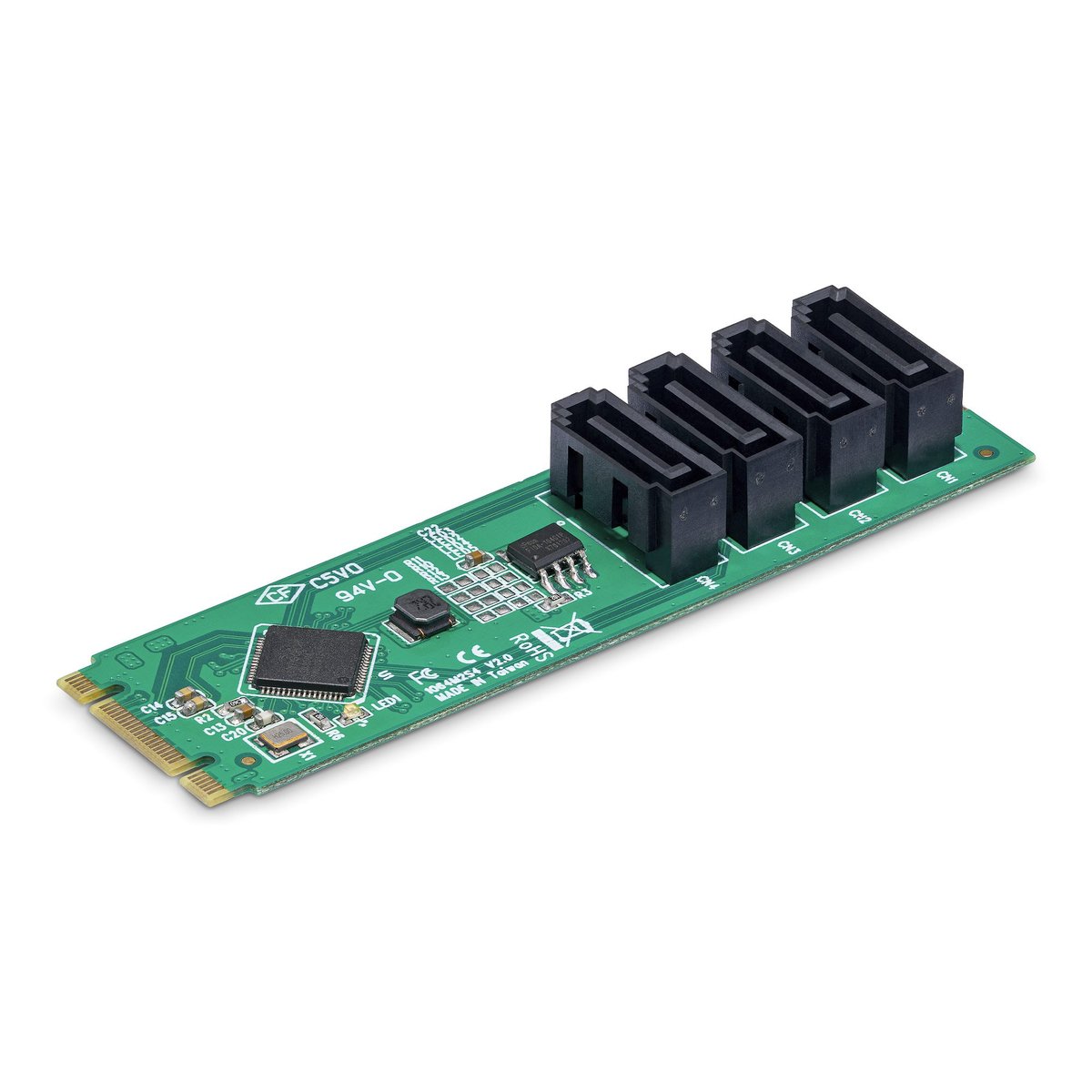 STARTECH ADATTATORE M.2 A SATA A 4 PT