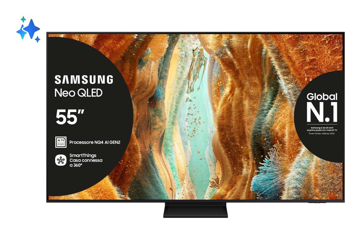 TV 55 SAM 4K UHD QLED NEO SMART LAN DVT2 DVBS2 HDR10 ITALIA QLED
