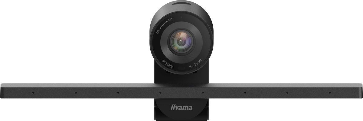 iiyama UC-CAM10PRO-MA1 - Webcam - inclinazione - colore - 8,46 MP - audio - wireless - USB-C