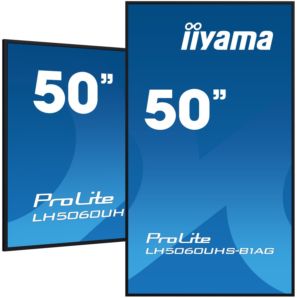 iiyama ProLite LH5060UHS-B1AG - 50" Categoria diagonale (49.5" visualizzabile) Display LCD retroilluminato a LED - segnaletica digitale - con lettore multimediale integrato nel SoC - Android - 4K UHD (2160p) 3840 x 2160 - luminoso sul bordo - nero