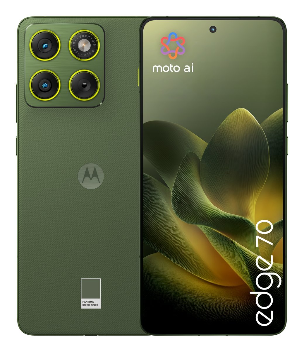 Motorola edge 70 12/512 BRONZE GREEN, 17 cm (6.7?), 12 GB, 512 GB, 50 MP, Android 16.0, Verde
