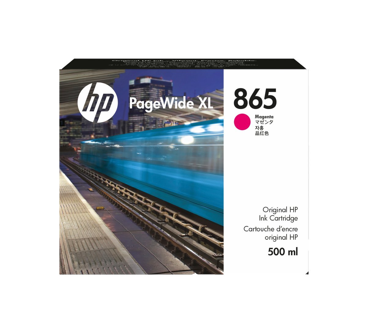 HP INC HP 865 PAGEWIDE XL MAGENTA 500 ML
