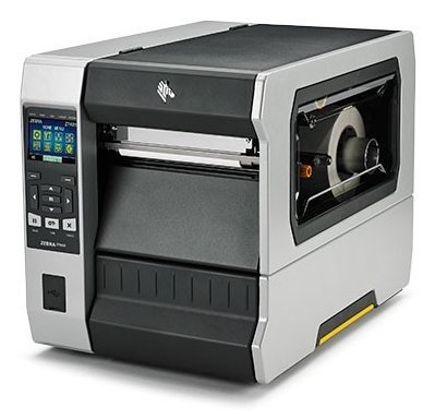 Stampante Termica a Trasferimento di Calore Zebra ZT620 Alta Risoluzione Nera Grigia Cablata Senza Fili