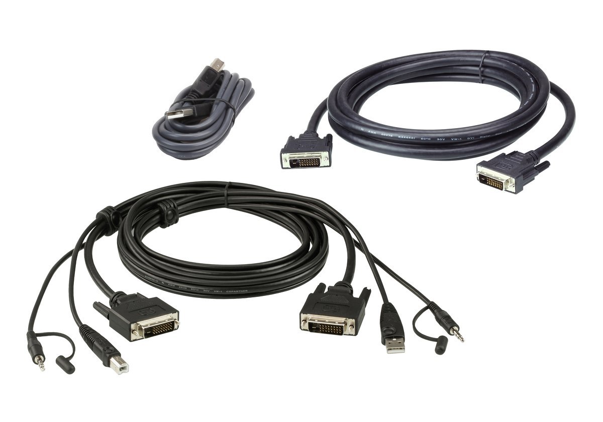 ATEN 2L-7D03UDX5 cavo per tastiera, video e mouse …
