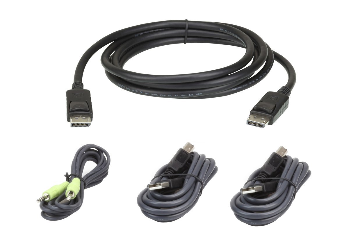 ATEN 2L-7D02UDPX4 cavo per tastiera, video e mouse …