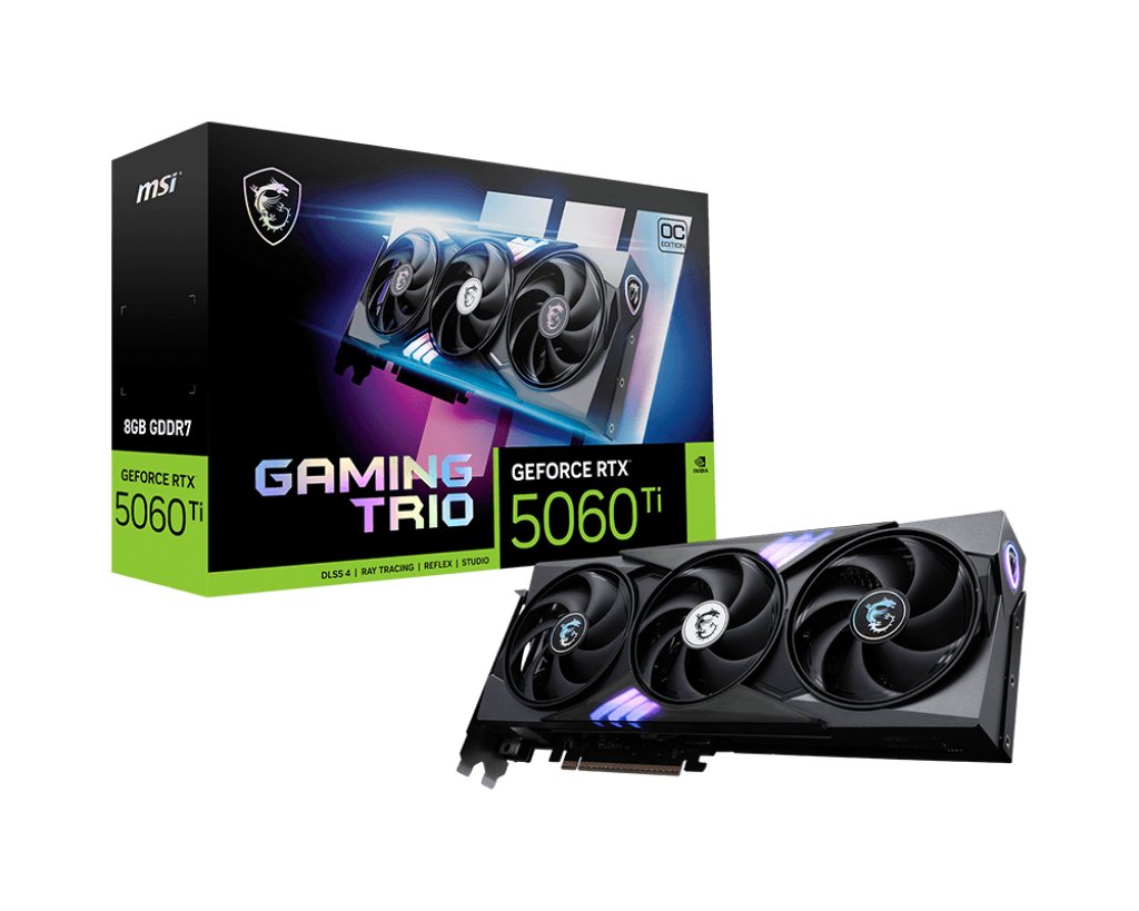 MSI NVIDIA GEFORCE RTX 5060 Ti 8G GAMING …