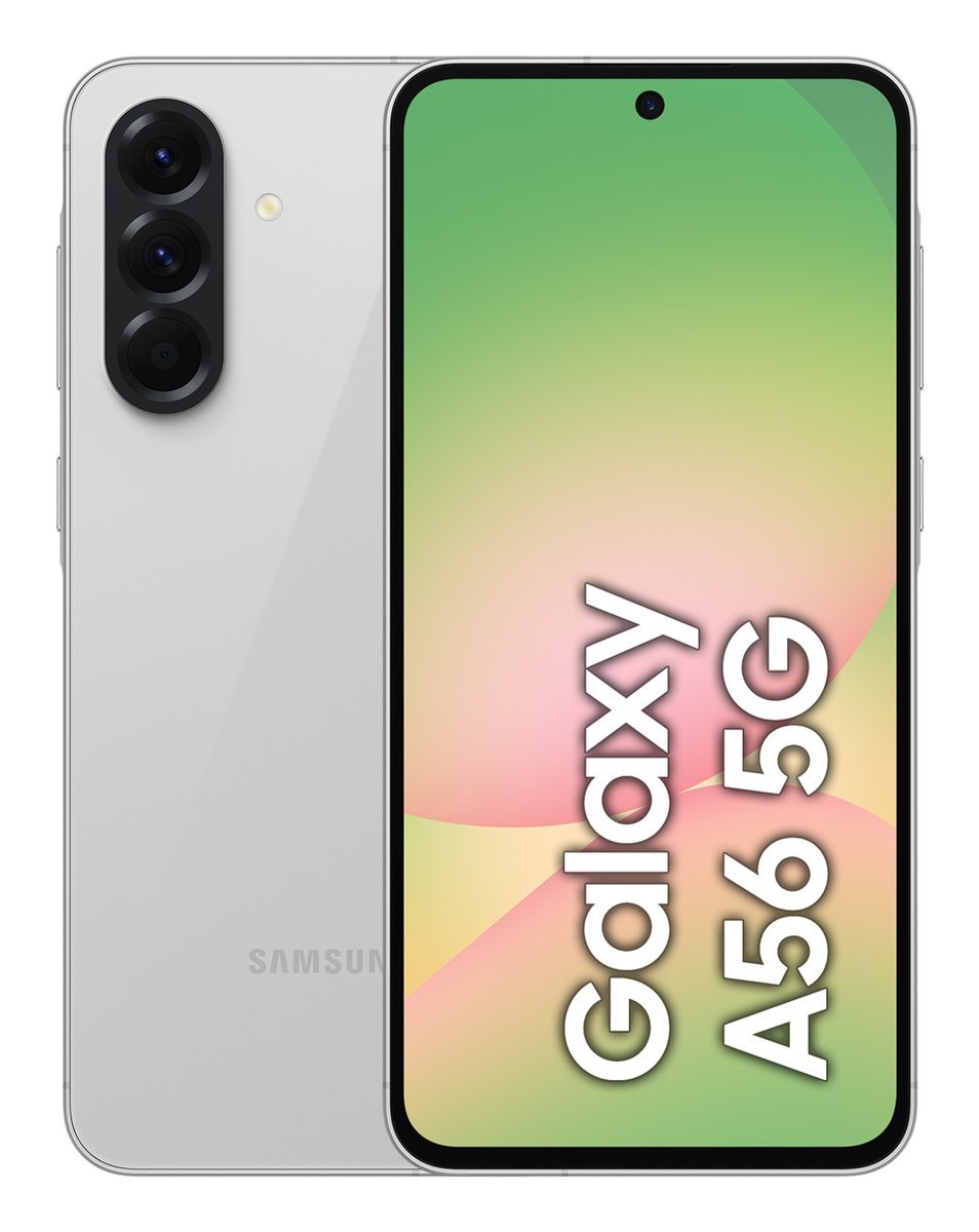 Samsung Galaxy A56 17 cm (6.7") Doppia SIM Android 15 5G USB tipo-C 8 GB 128 GB 5000 mAh Grigio chiaro
