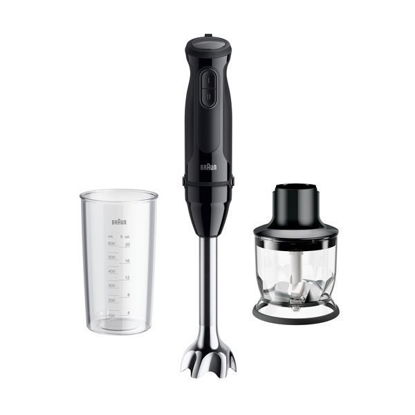FRULLATORE AD IMMERSIONE MULTIQUICK 3 MQ30201M NERO