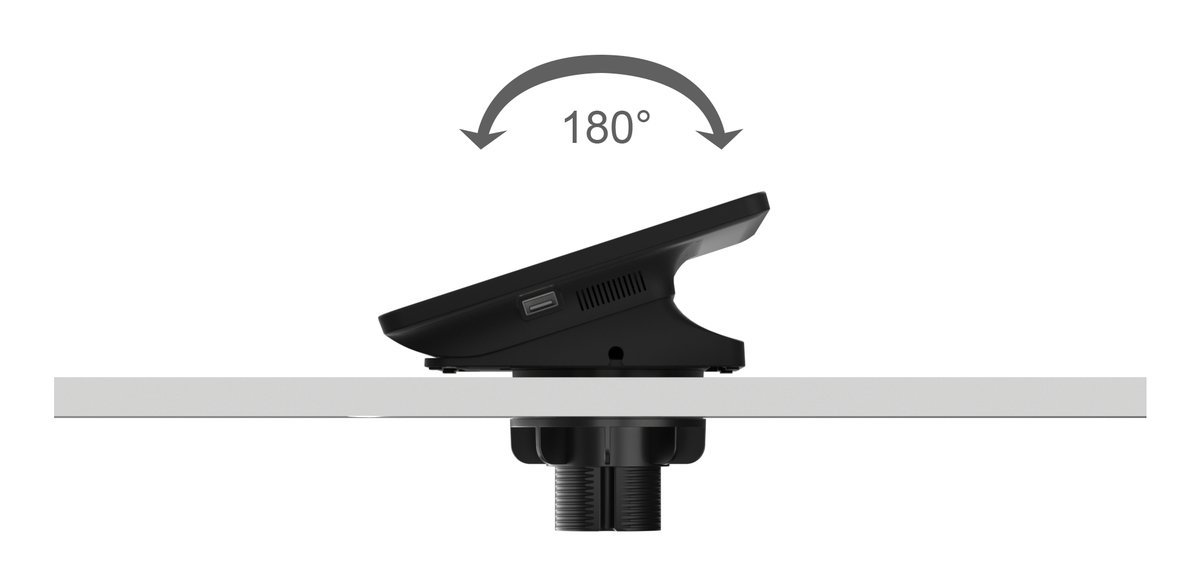 Yealink 3311092 accessorio per videoconferenza Staffa Nero