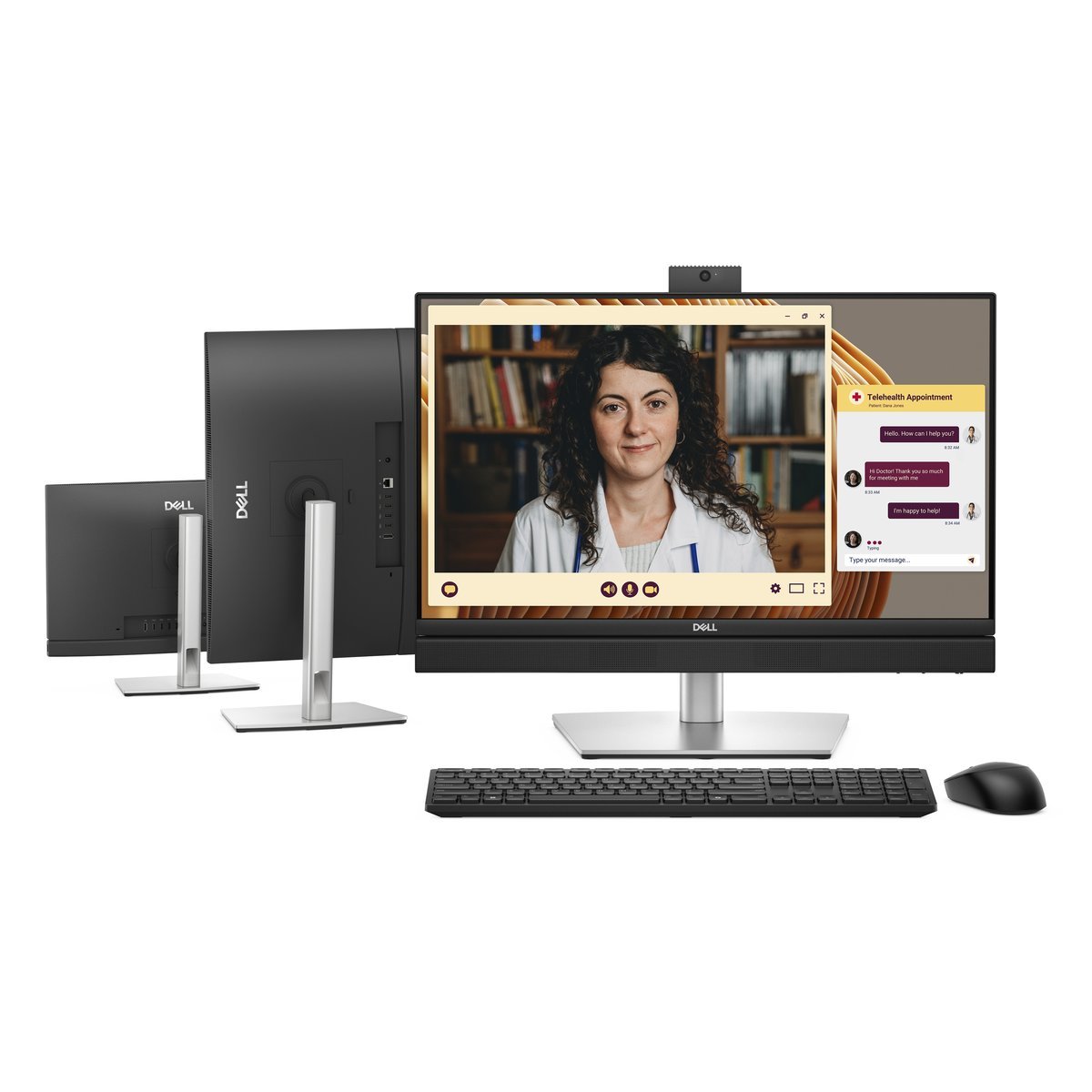Dell Pro 24 All-in-One (35W) QC24251 35W i5-14500T 16GB 512GB SSD 23.8" FHD Integrated 130W Adj Stand WLAN W11 Pro 1Y Basic Onsite