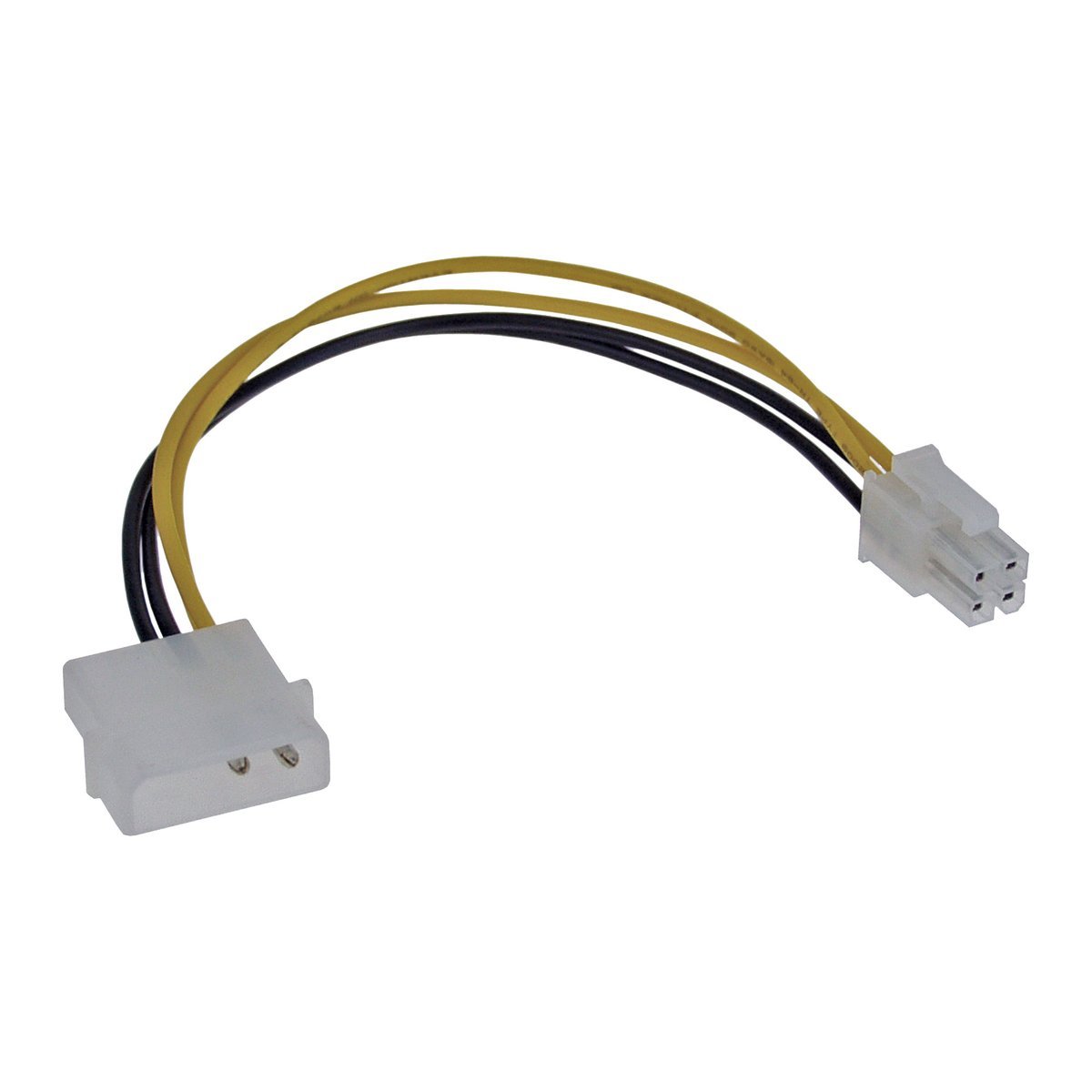 InLine Adattatore Molex a ATX12V 4 Pin per alimentazione supplementare CPU - 20cm