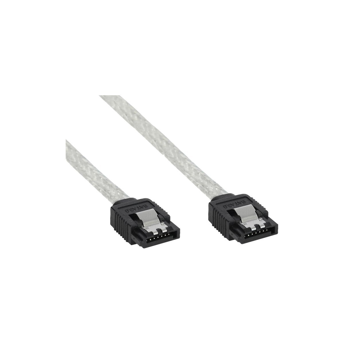 InLine Cavo SATA III, Rotondo, 75cm - Argento