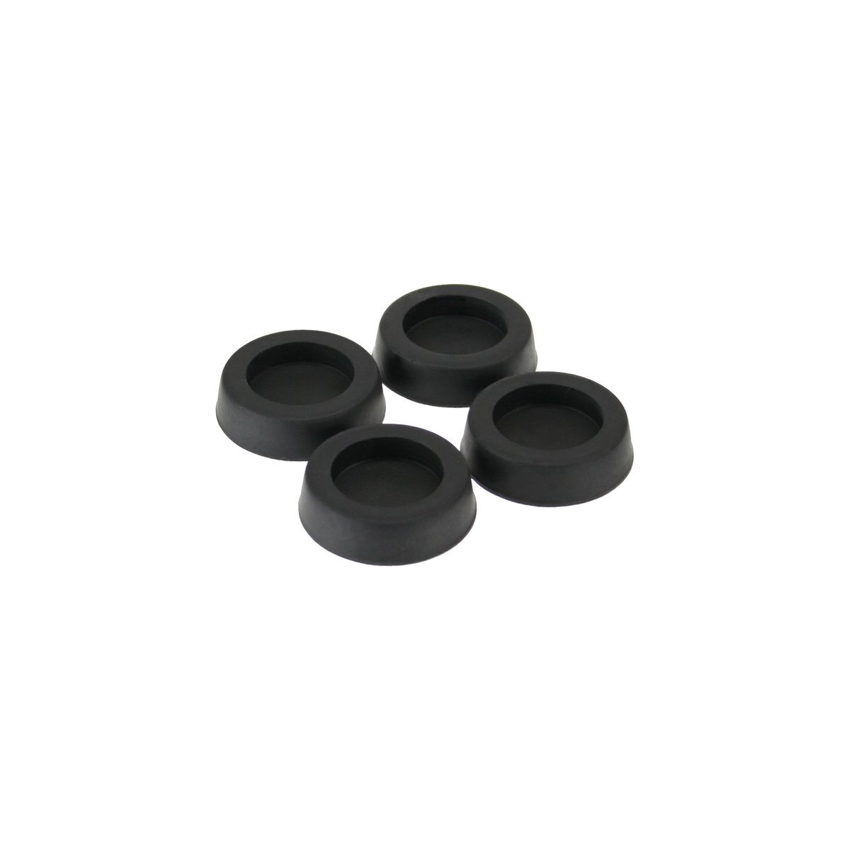 InLine Piedini in gomma per Case - 4pz