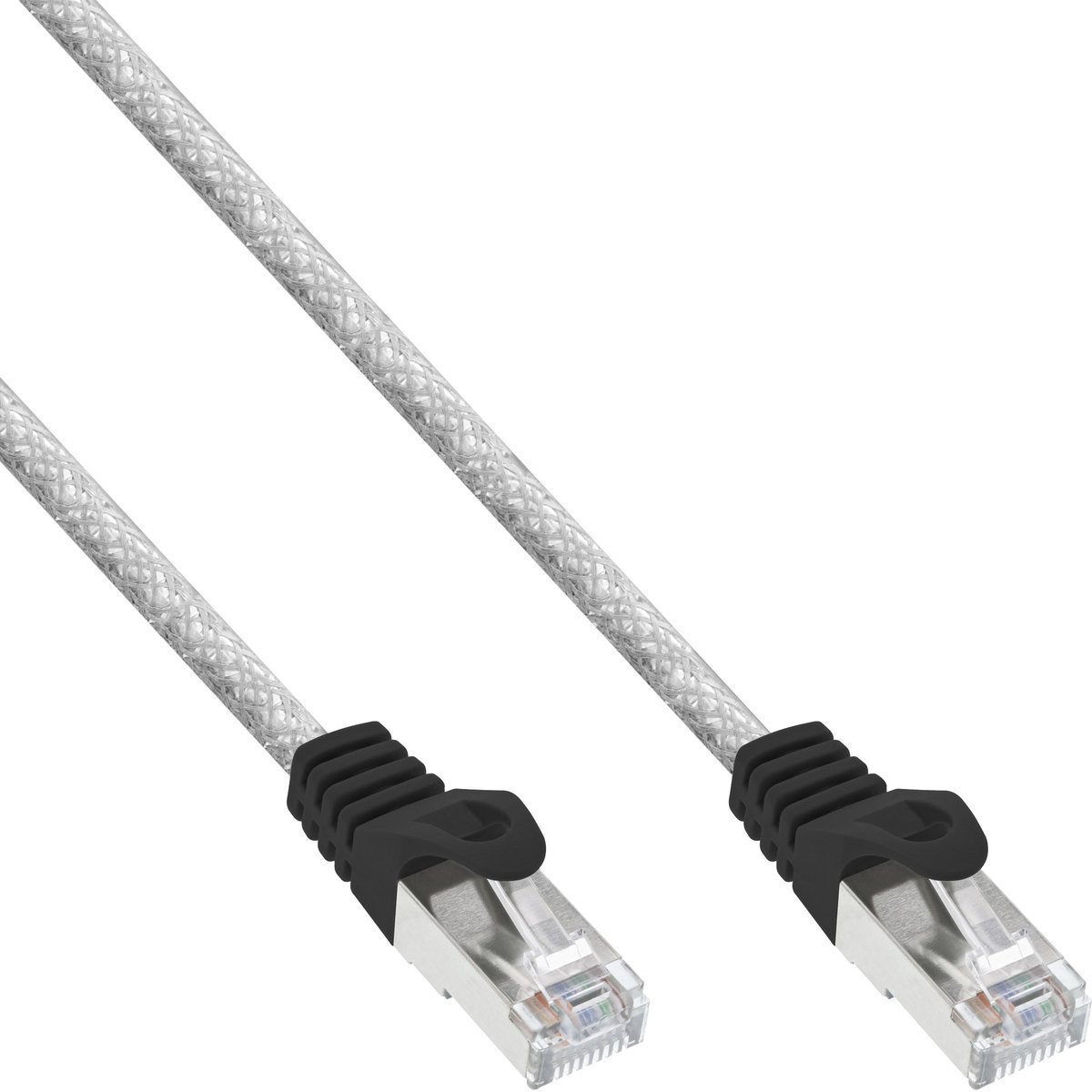 InLine Cavo Patch 50cm 100 Mbit RJ45 - trasparente