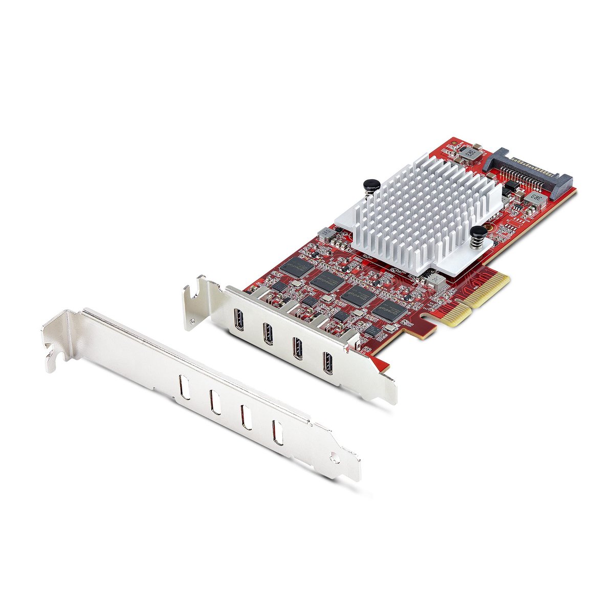 StarTech.com Scheda PCIe USB-C a 4 Porte, USB …