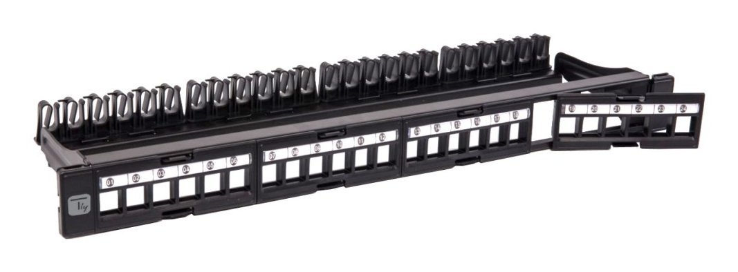 Techly I-KS PP-24-DEN Pannello Patch Keystone UTP a …