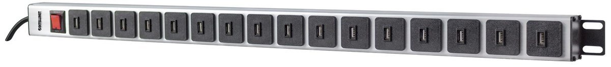Intellinet 164498 unita di distribuzione dell'energia (PDU) Nero, …