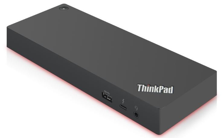 Lenovo 40AN0135EU replicatore di porte e docking station per notebook Cablato Thunderbolt 3 Nero, Rosso