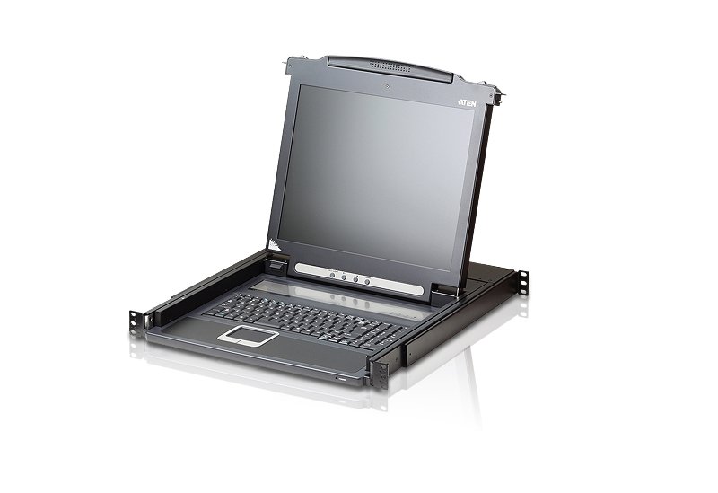 Aten CL1000M-ATA-GG PS/2 VGA 17" LCD Console con …