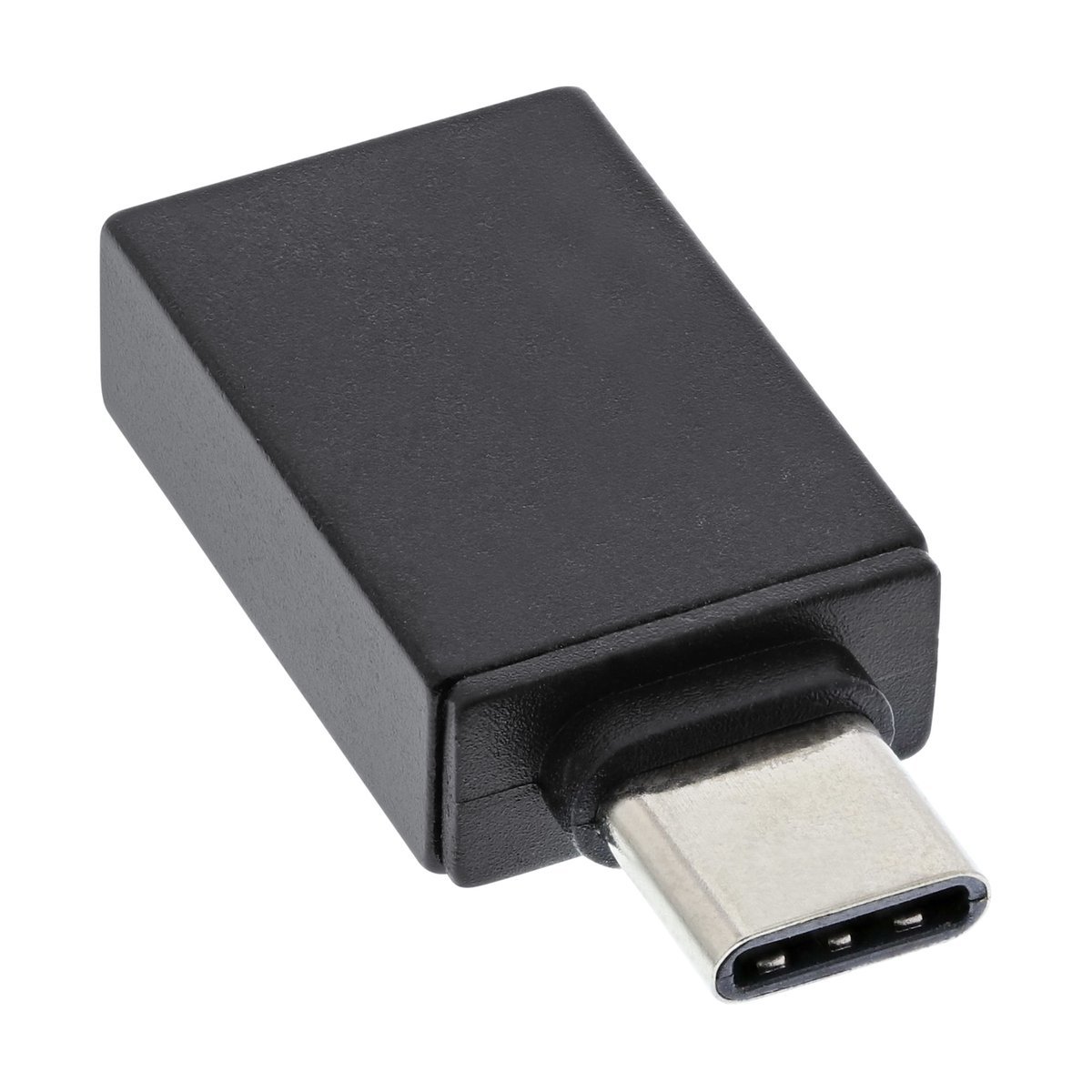 InLine Adattatore USB 3.2 Gen.2 - Spina USB-C a Presa USB-A, OTG, Power Delivery 3A