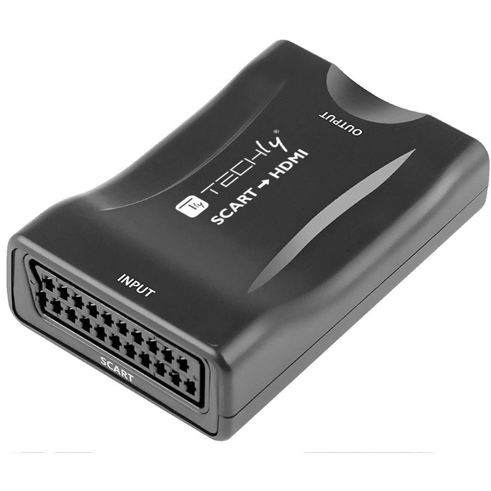 Techly IDATA SCART-HDMI3 Convertitore AV Euro SCART a …
