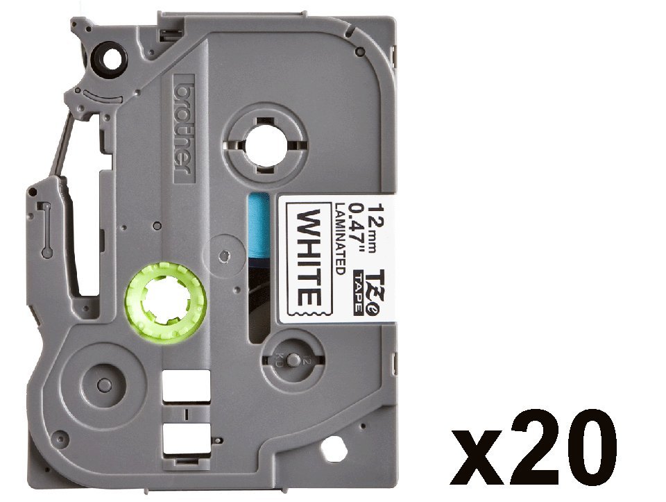 Brother TZE231CIV nastro per etichettatrice Nero su bianco TZe