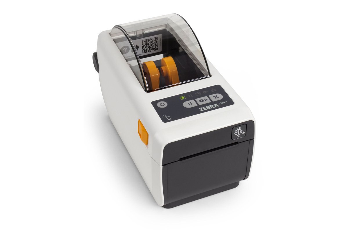 Zebra ZD411-HC stampante per etichette (CD) Termica diretta 300 x 300 DPI 102 mm/s Con cavo e senza cavo Collegamento ethernet LAN Bluetooth