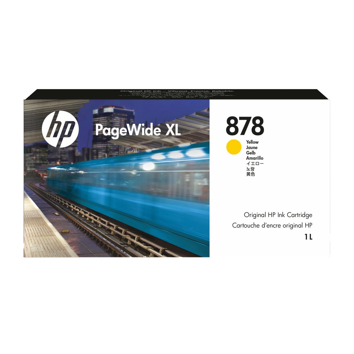 HP INC HP 878 PAGEWIDE XL GIALLO DA 1L