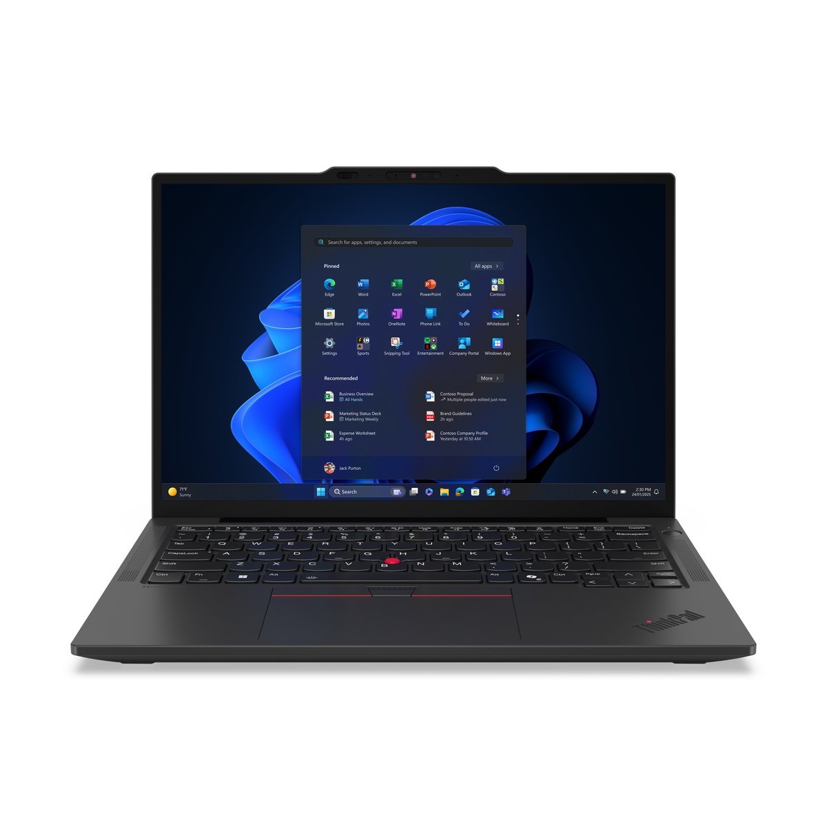 Lenovo ThinkPad X13 Gen 6 (Intel) Intel Core Ultra 5 225U Computer portatile 33,8 cm (13.3") WUXGA 32 GB LPDDR5x-SDRAM 1 TB SSD Wi-Fi 7 (802.11be) Windows 11 Pr
