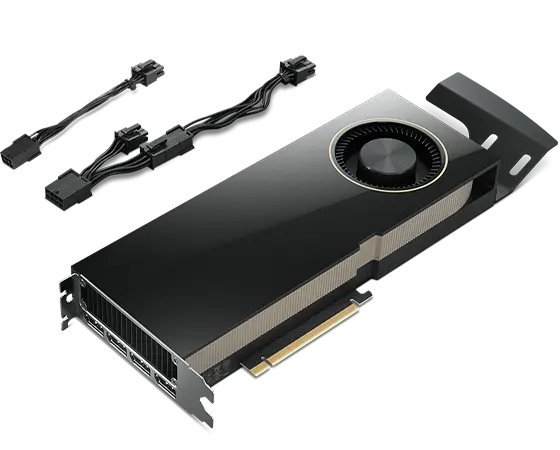 NVIDIA RTX A6000 - Scheda grafica - RTX A6000 - 48 GB GDDR6 - PCIe 4.0 x16 - 4 x DisplayPort