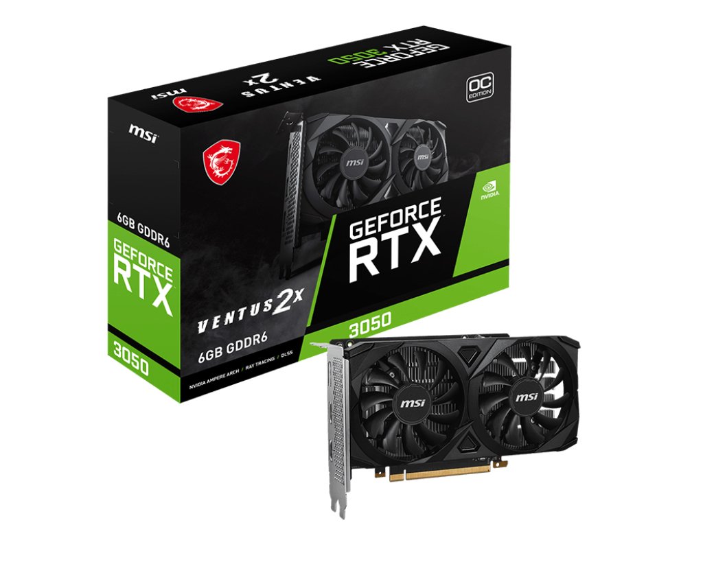 VGA MSI RTX 3050 VENTUS 2X6G OC 6GB …