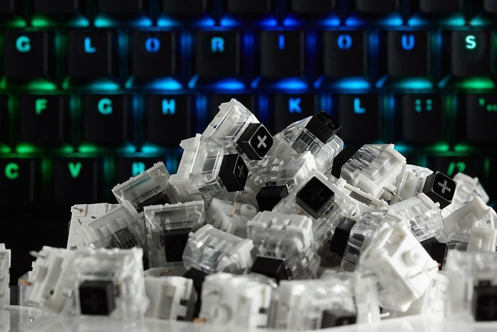 Glorious PC Gaming Race Kailh Box Black Switch - 120 pezzi