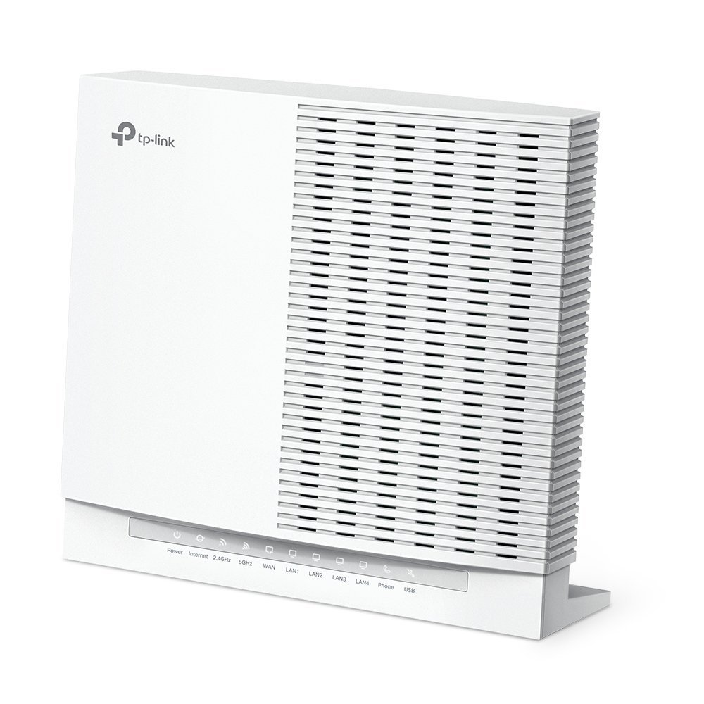 WIRELESS ROUTER VOIP WI-FI6 AX6000 TP-LINK EX820V DUAL BAND 4804M A 5GHZ+1148M A 2.4GHZ-USB3.0,1P WAN 2.5G 1P LAN 2.5G+3P GIGABI
