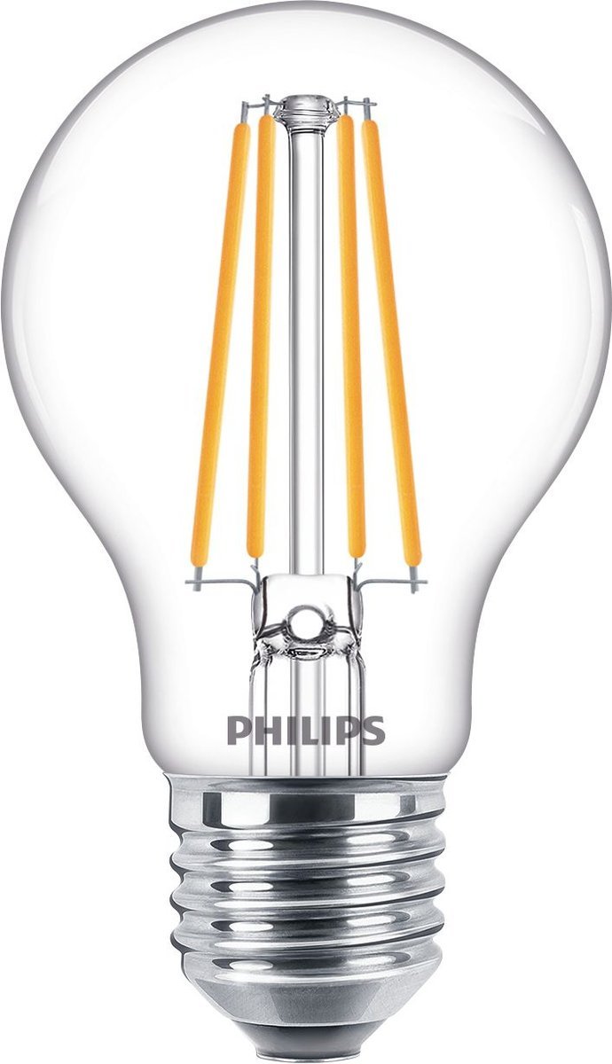 PHILIPS LED GOCCIA VETRO FILAM 75W E27 4000