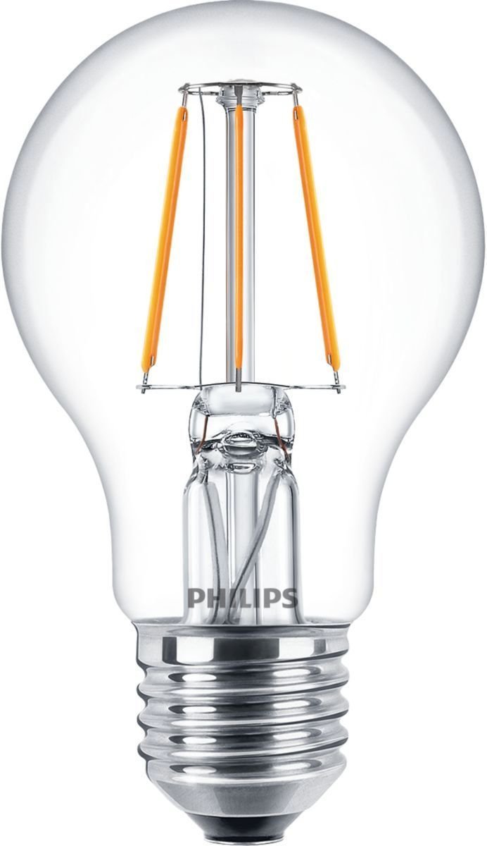 PHILIPS LED GOCCIA VETRO FILAM 40W E27 4000