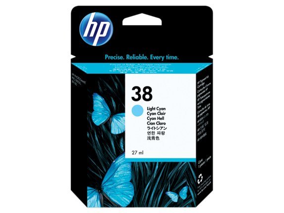 HP 38 cartuccia d\'inchiostro 1 pz Originale Resa standard Ciano chiaro