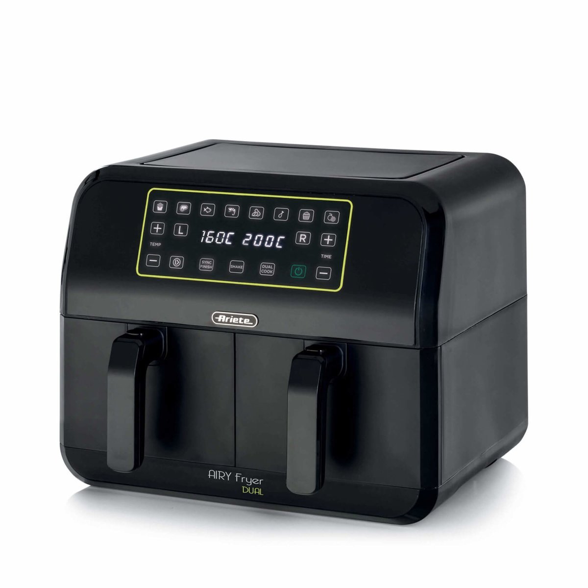 FRIGGITRICE AIRY FRYER DUAL 8L (4Lx2) ARI4623 NERO