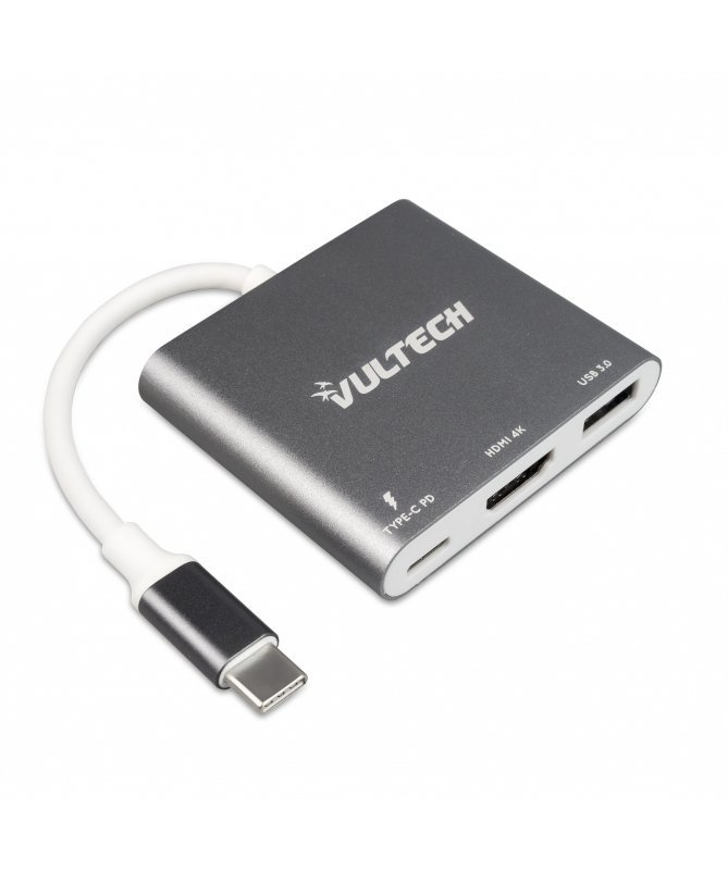 Vultech ATC-01 adattatore grafico USB 3840 x 2160 Pixel Argento