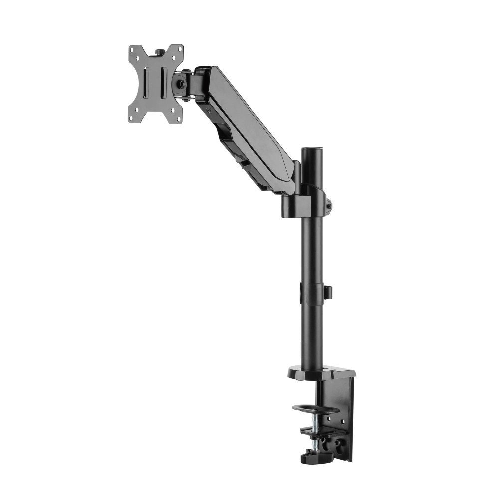 Techly ICA-LCD 515B Supporto da scrivania a molla a gas rotante per monitor LCD da 17-32", 8kg